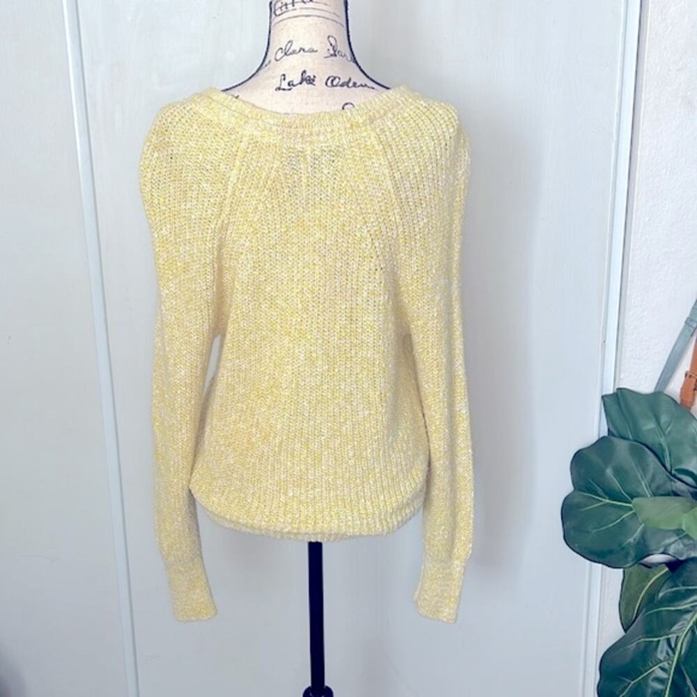 Free People Womens Electric City Knit Long Sleeves Pullover Sweater size Medium - Picture 6 of 8